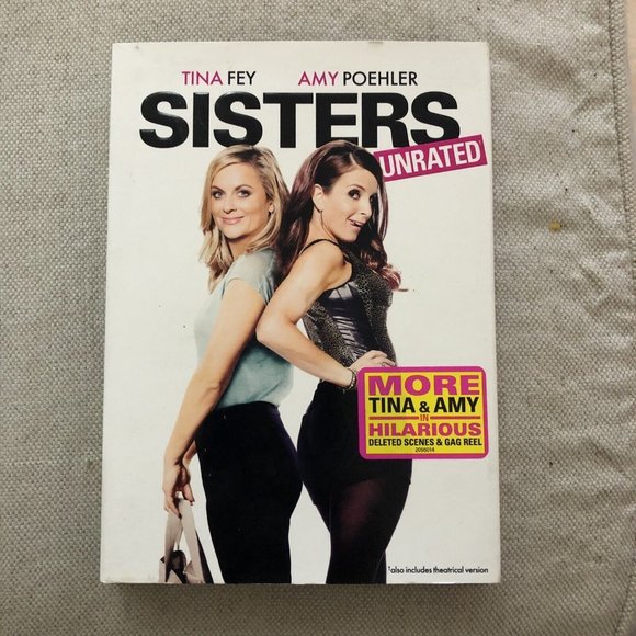 Sisters DVD Tina Fey Amy Poehler John Cena Maya Rudolph - Picture 2 of 4